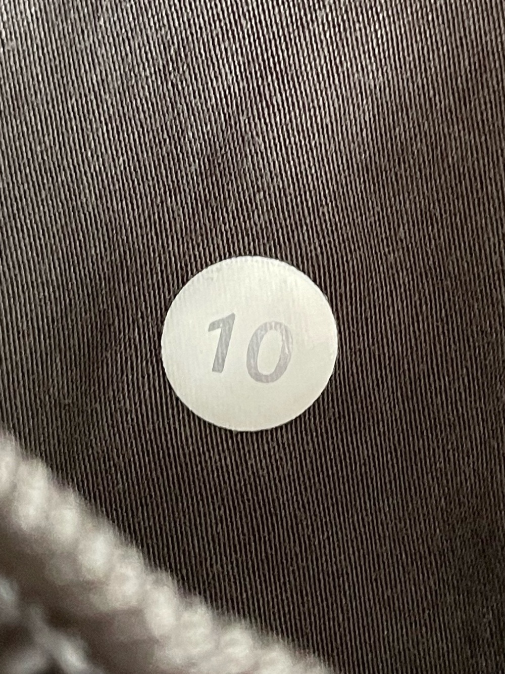 Rare Lululemon Reversible Cool Down Jacket Size 10 Sage Grey - Picture 4 of 7